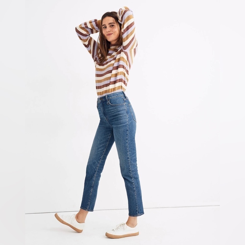 MADEWELL Classic Straight Jeans Coldbrook Wash 27 - Picture 3 of 14
